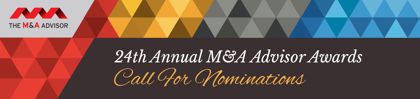 24th Annual M&A Advisor Awards - Nominate Now - Serving The World’s ...